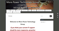 Desktop Screenshot of morepowertech.com